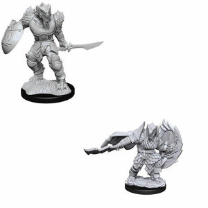 WizKids Miniatures Wizkids Unpainted Miniatures - Nolzur's - Dragonborn Fighter Male 2021