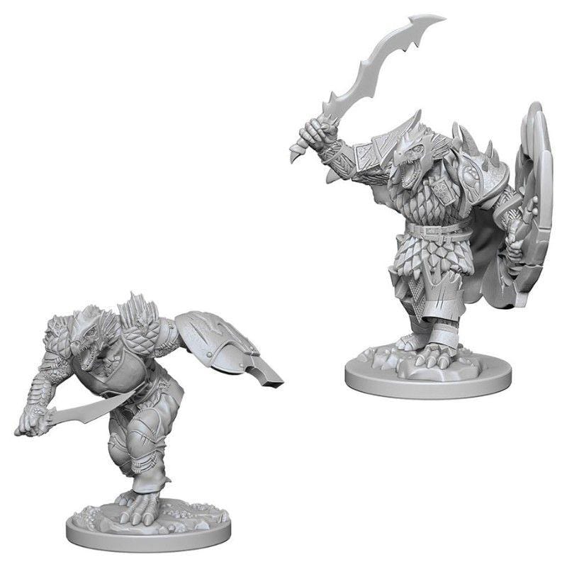 WizKids Miniatures Wizkids Unpainted Miniatures - Nolzur's - Dragonborn Male Fighter