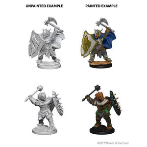 WizKids Miniatures Wizkids Unpainted Miniatures - Nolzur's - Dragonborn Male Paladin