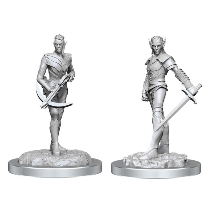 Wizkids Unpainted Miniatures - Nolzur's - Drow Fighters