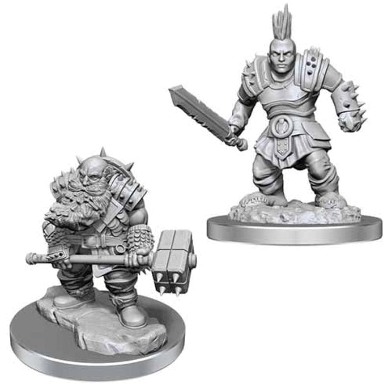 WizKids Miniatures Wizkids Unpainted Miniatures - Nolzur's - Duergar Fighters