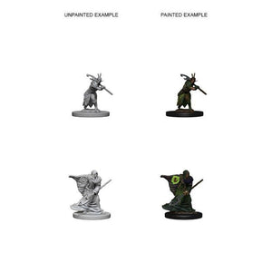 WizKids Miniatures Wizkids Unpainted Miniatures - Nolzur's - Elf Male Druid