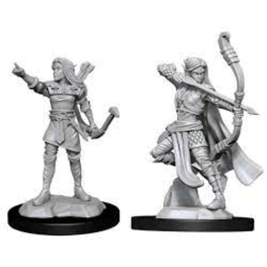 WizKids Miniatures Wizkids Unpainted Miniatures - Nolzur's - Elf Ranger Female