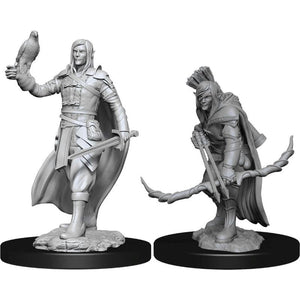 WizKids Miniatures Wizkids Unpainted Miniatures - Nolzur's - Elf Ranger Male