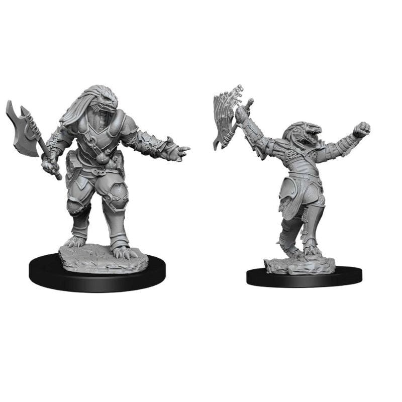 WizKids Miniatures Wizkids Unpainted Miniatures - Nolzur's - Female Dragonborn Fighter
