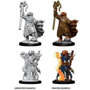 Wizkids Miniatures Wizkids Unpainted Miniatures - Nolzur's - Female Dragonborn Sorcerer