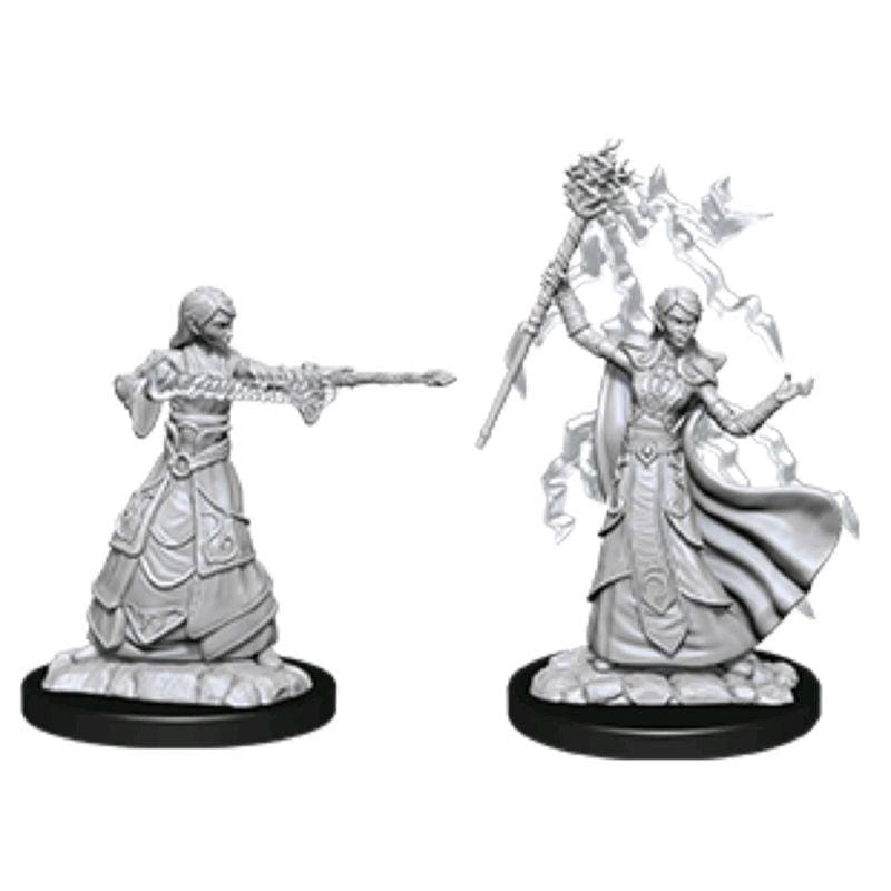 WizKids Miniatures Wizkids Unpainted Miniatures - Nolzur's - Female Elf Wizard