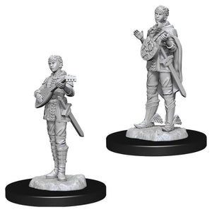 WizKids Miniatures Wizkids Unpainted Miniatures - Nolzur's - Female Half Elf Bard