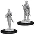 WizKids Miniatures Wizkids Unpainted Miniatures - Nolzur's - Female Half Elf Bard