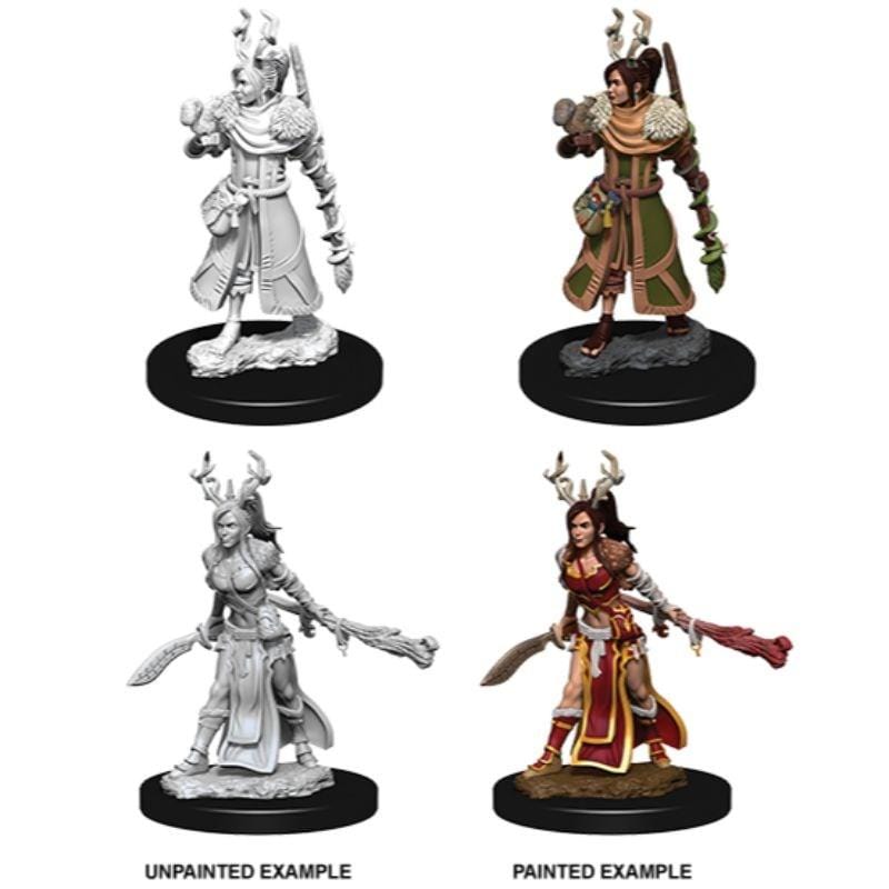 WizKids Miniatures Wizkids Unpainted Miniatures - Nolzur's - Female Human Druid