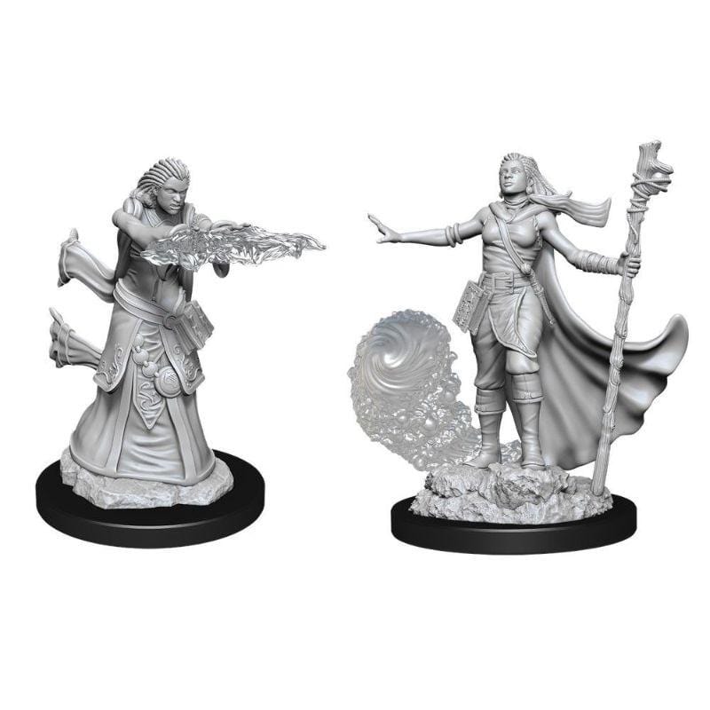 WizKids Miniatures Wizkids Unpainted Miniatures - Nolzur's - Female Human Wizard