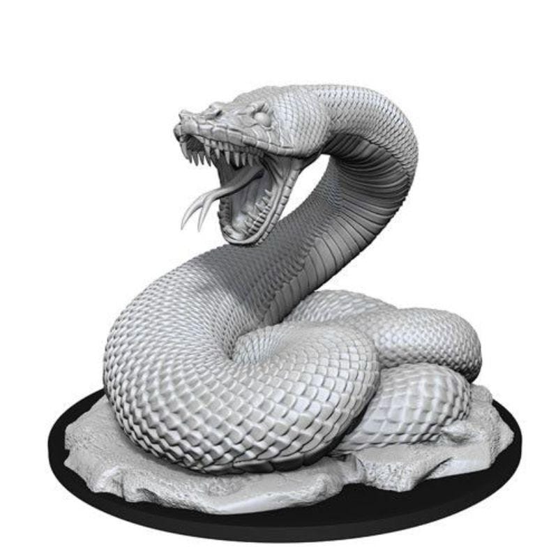 Wizkids Miniatures Wizkids Unpainted Miniatures - Nolzur's - Giant Constrictor Snake