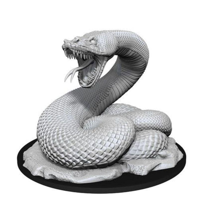 Wizkids Unpainted Miniatures - Nolzur's - Giant Constrictor Snake