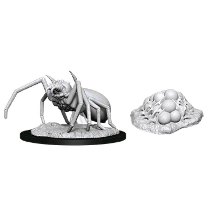 Wizkids Unpainted Miniatures - Nolzur's – Giant Spider & Egg Clutch