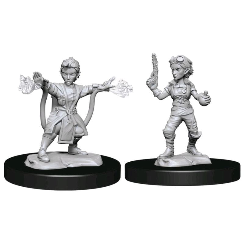 WizKids Miniatures Wizkids Unpainted Miniatures - Nolzur's - Gnome Artificer Female