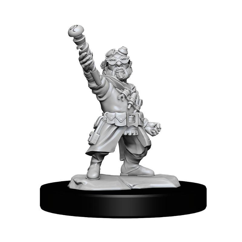 WizKids Miniatures Wizkids Unpainted Miniatures - Nolzur's - Gnome Artificer Male