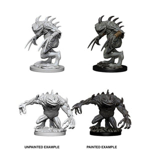 WizKids Miniatures Wizkids Unpainted Miniatures - Nolzur's - Grey Slaad & Death Slaad