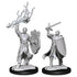 WizKids Miniatures Wizkids Unpainted Miniatures - Nolzur's - Half-Elf Paladin Male