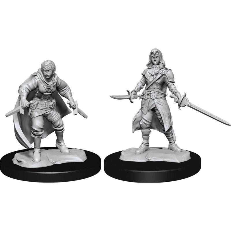 WizKids Miniatures Wizkids Unpainted Miniatures - Nolzur's - Half-Elf Rogue Female