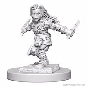 WizKids Miniatures Wizkids Unpainted Miniatures - Nolzur's - Halfling Female Rogue