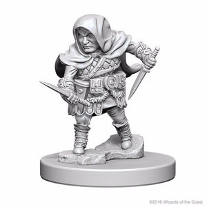 WizKids Miniatures Wizkids Unpainted Miniatures - Nolzur's - Halfling Male Rogue