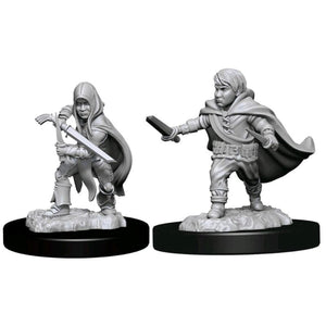 WizKids Miniatures Wizkids Unpainted Miniatures - Nolzur's - Halfling Rogue Male