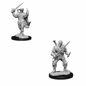 WizKids Miniatures Wizkids Unpainted Miniatures - Nolzur's - Human Bard Male