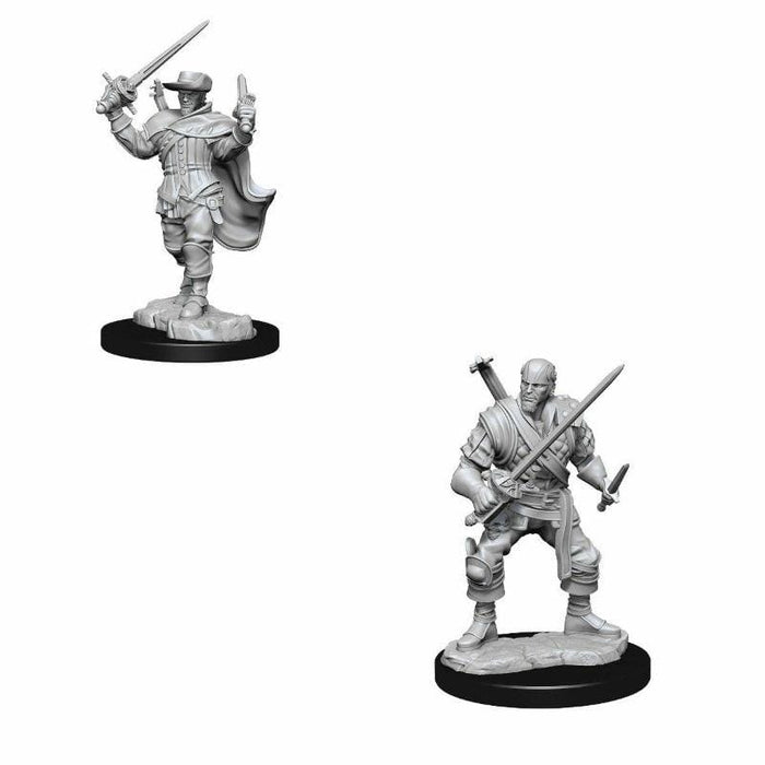 Wizkids Unpainted Miniatures - Nolzur's - Human Bard Male