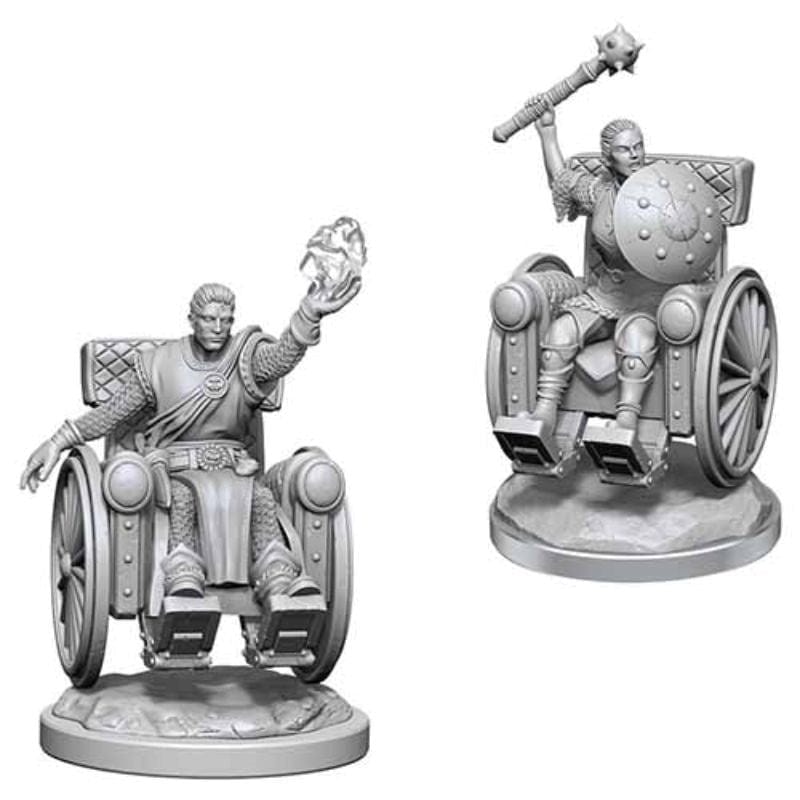 WizKids Miniatures Wizkids Unpainted Miniatures - Nolzur's - Human Clerics