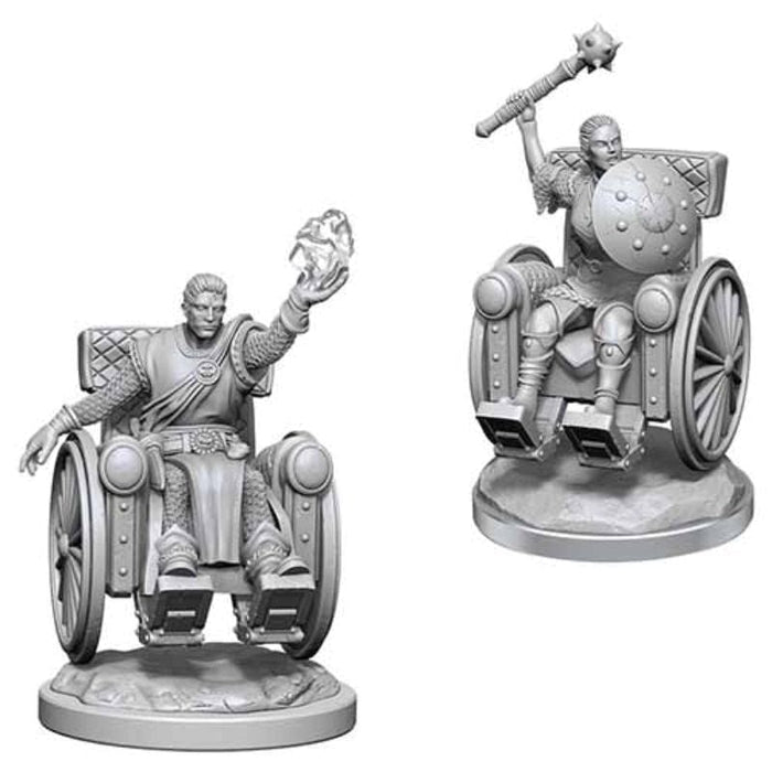 Wizkids Unpainted Miniatures - Nolzur's - Human Clerics