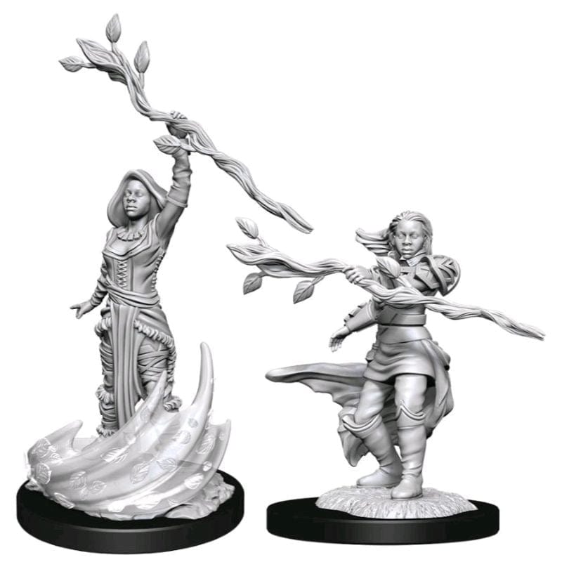 WizKids Miniatures Wizkids Unpainted Miniatures - Nolzur's - Human Druid Female
