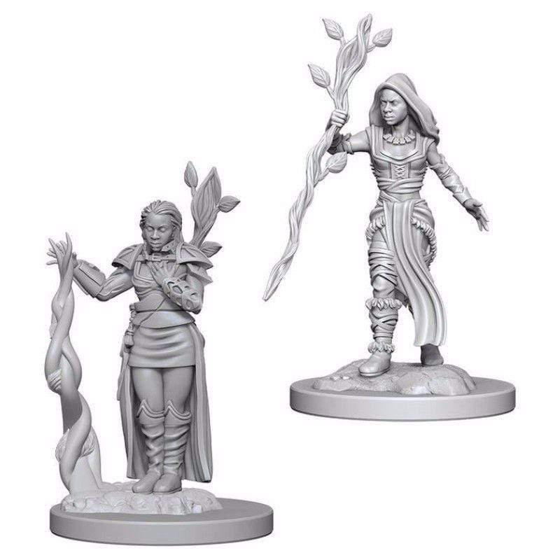 WizKids Miniatures Wizkids Unpainted Miniatures - Nolzur's - Human Female Druid