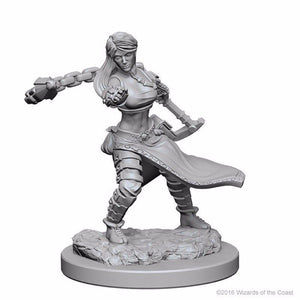 WizKids Miniatures Wizkids Unpainted Miniatures - Nolzur's - Human Female Monk