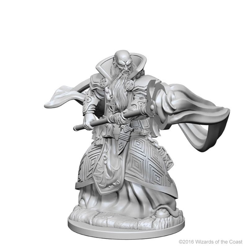 WizKids Miniatures Wizkids Unpainted Miniatures - Nolzur's - Human Male Wizard
