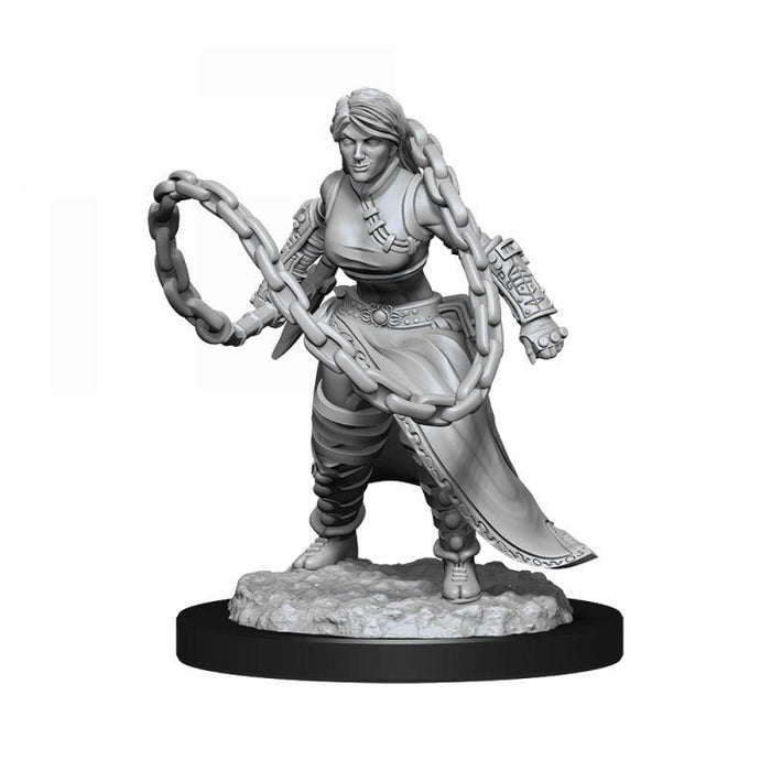 Wizkids Unpainted Miniatures - Nolzur's - Human Monk Female