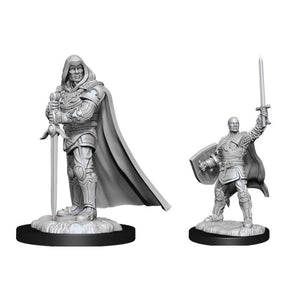 WizKids Miniatures Wizkids Unpainted Miniatures - Nolzur's - Human Paladin Male