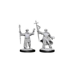 WizKids Miniatures Wizkids Unpainted Miniatures - Nolzur's - Human Wizard Male