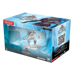 WizKids Miniatures Wizkids Unpainted Miniatures - Nolzur's - Ice Troll Paint Night Kit