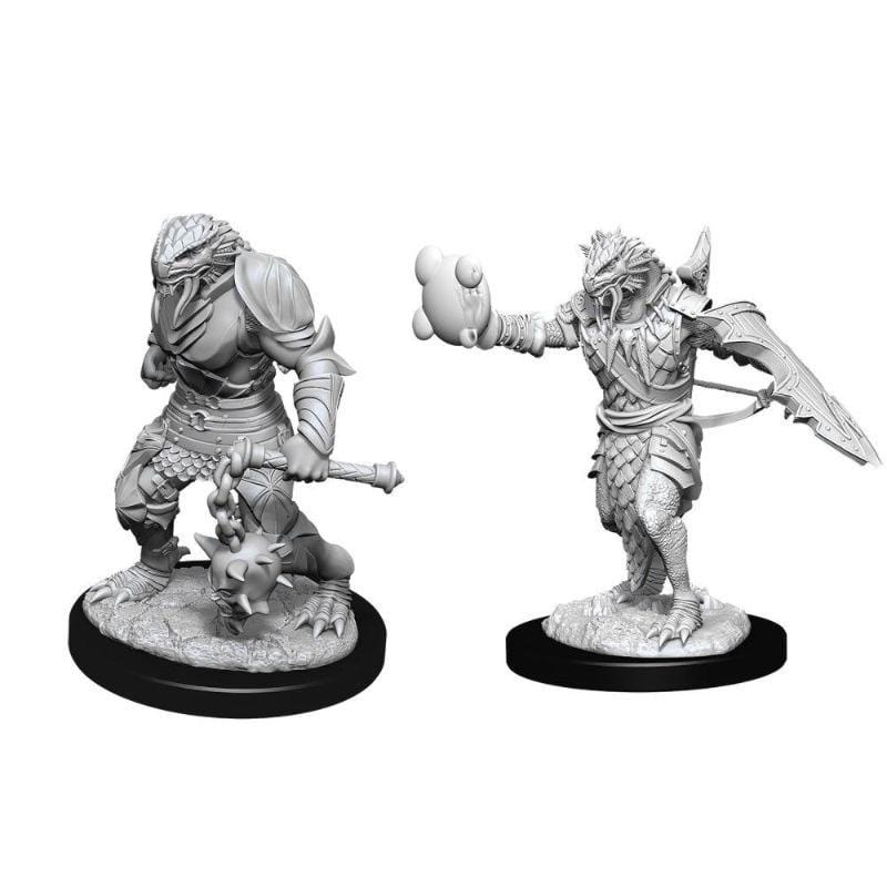 WizKids Miniatures Wizkids Unpainted Miniatures - Nolzur's - Male Dragonborn Paladin