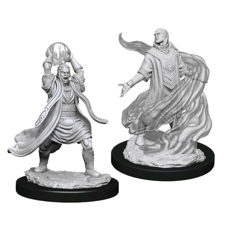 WizKids Miniatures Wizkids Unpainted Miniatures - Nolzur's - Male Elf Sorcerer