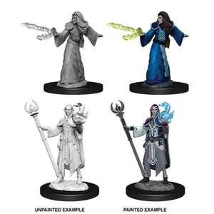 WizKids Miniatures Wizkids Unpainted Miniatures - Nolzur's - Male Elf Wizard