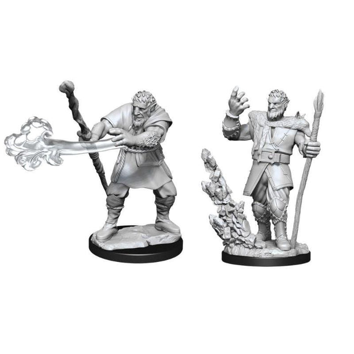 Wizkids Unpainted Miniatures - Nolzur's - Male Firbolg Druid