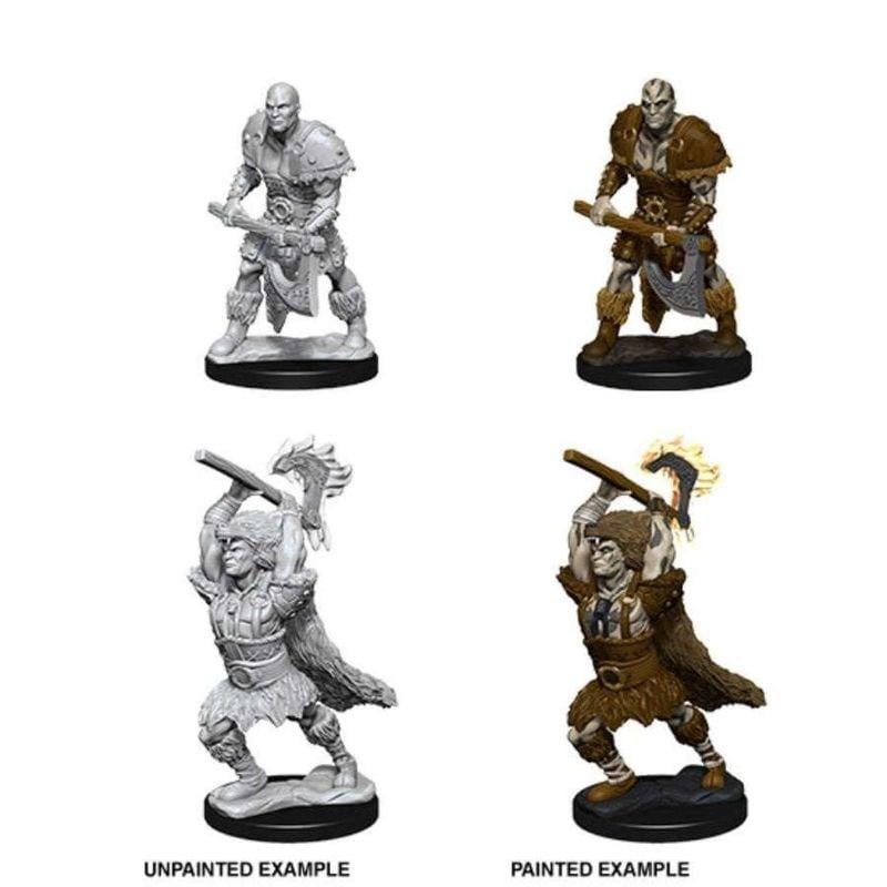 Wizkids Miniatures Wizkids Unpainted Miniatures - Nolzur's - Male Goliath Barbarian