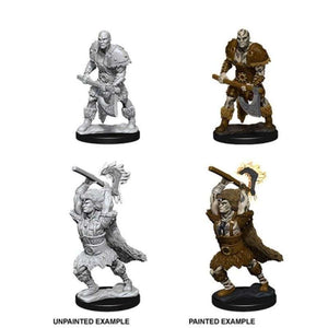 Wizkids Miniatures Wizkids Unpainted Miniatures - Nolzur's - Male Goliath Barbarian