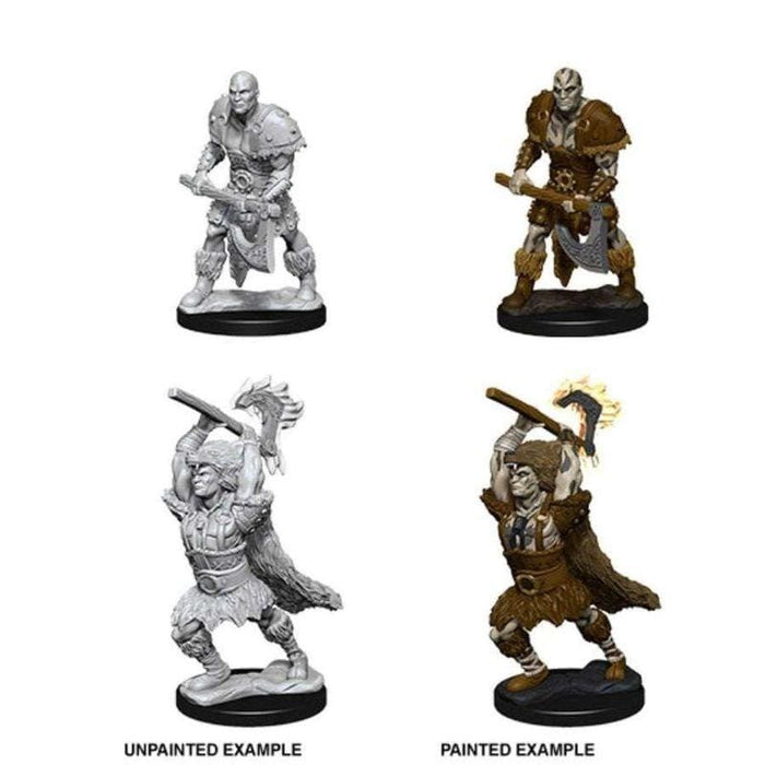 Wizkids Unpainted Miniatures - Nolzur's - Male Goliath Barbarian