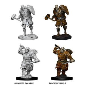 WizKids Miniatures Wizkids Unpainted Miniatures - Nolzur's - Male Goliath Fighter