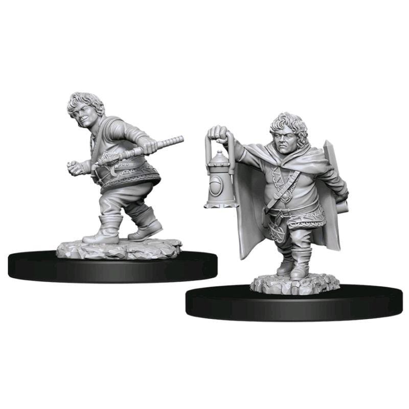 WizKids Miniatures Wizkids Unpainted Miniatures - Nolzur's - Male Halfling Rogue