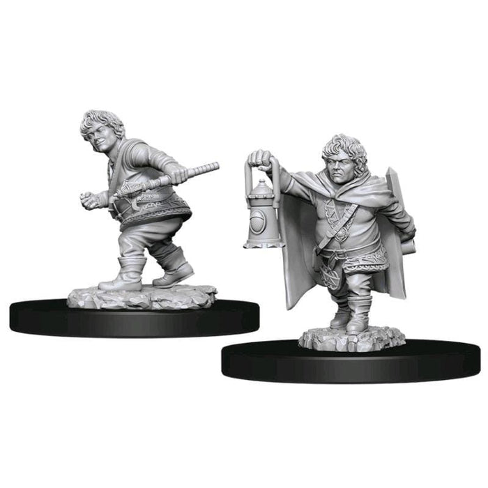 Wizkids Unpainted Miniatures - Nolzur's - Male Halfling Rogue