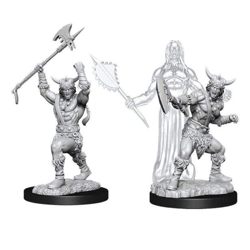 WizKids Miniatures Wizkids Unpainted Miniatures - Nolzur's - Male Human Barbarian