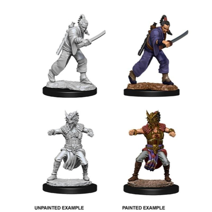 Wizkids Unpainted Miniatures - Nolzur's - Male Human Monk